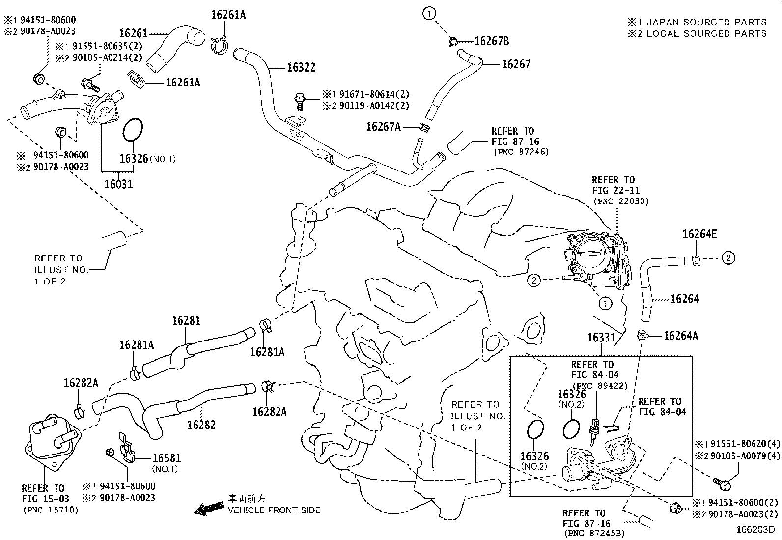 Lexus RX 350 Clamp; clamp or clip. Hose; hose(for water by-pass hose