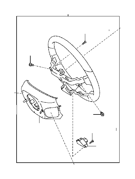 Lexus GX 460 Control assembly, steering wheel heater